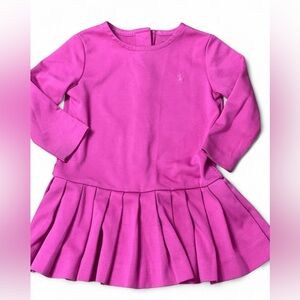 Baby girl Ralph Lauren pink dress size 9 months